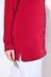 Twinset-vest, ronde hals, lange mouw, Pima Cotton