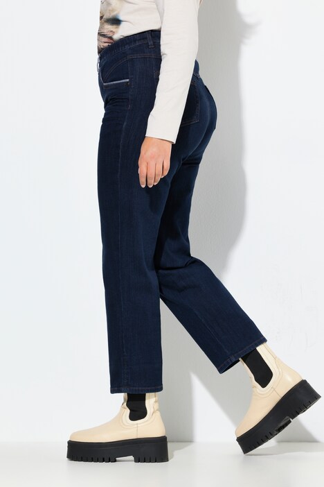Jeans, wijde pijp