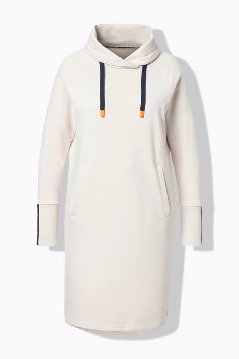 Robe en molleton à capuche, manches longues, OEKO-TEX