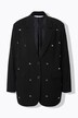 Heart Studded Oversized Blazer