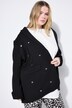Heart Studded Oversized Blazer