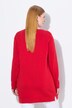 Long-Strickjacke, V-Ausschnitt, Langarm, Pima Cotton