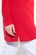 Long-Strickjacke, V-Ausschnitt, Langarm, Pima Cotton