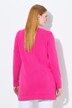 Chaqueta de punto larga, escote en V, mangas largas, algodón Pima
