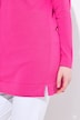 Chaqueta de punto larga, escote en V, mangas largas, algodón Pima