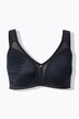 Soutien-gorge minimiseur, sans armatures, satin et dentelle – bonnet C-F
