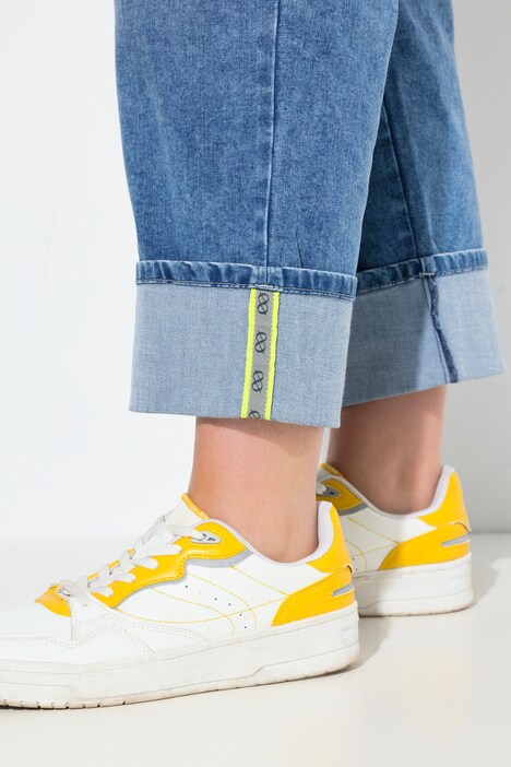 Jeans, wijde pijp