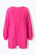 Cardigan coupe Boxy Fit, maille ajourée effet brillant