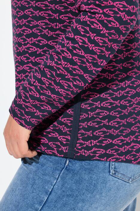Shirt, lange mouw, ronde hals, OEKO-TEX