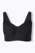 Soutien-gorge de maintien, sans armatures, dentelle motif cœurs - bonnets C-H