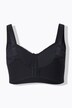 Soutien-gorge de maintien, sans armatures, dentelle motif cœurs - bonnets C-H