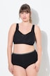 Soutien-gorge de maintien, sans armatures, dentelle motif cœurs - bonnets C-H