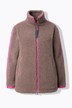Teddyjacke, Stehkragen, Langarm