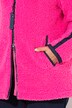 Teddyjacke, Stehkragen, Langarm