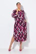 Maxi-jurk, A-lijn, tuniekhals, 3/4-mouw