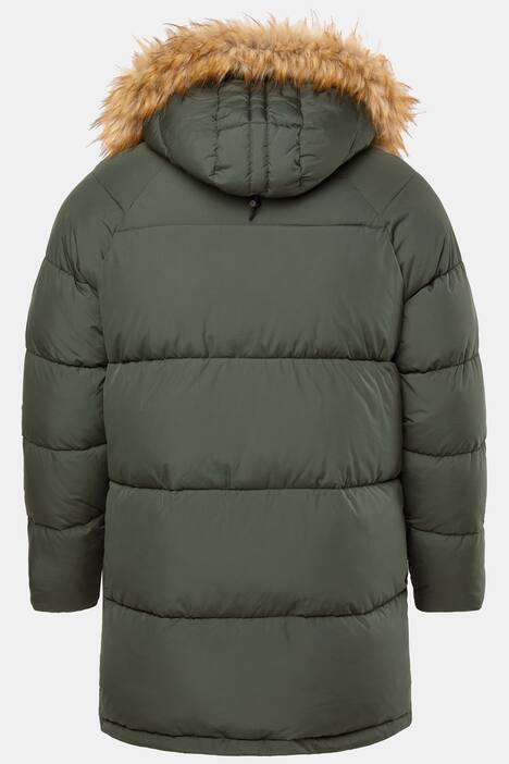 Parka matelassée à capuche JP 1880, flocage et fourrure synthétique - jusqu'au 8 XL