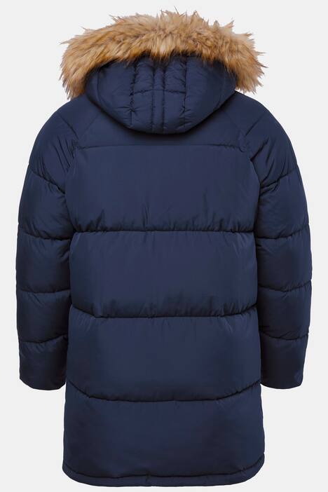 Parka matelassée à capuche JP 1880, flocage et fourrure synthétique - jusqu'au 8 XL