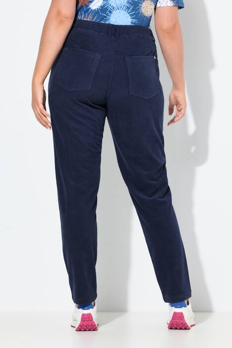 Mom-Style Corduroy Pants