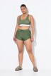 Shorts da bagno con orlo elastico e slip interni di mesh