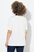 T-shirt avec message, décolleté en V et manches courtes, coupe Classic Fit