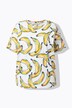 T-Shirt, Oversize Shape, Bananen-Print