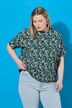 T-Shirt, Oversize Shape, Flower-Print