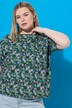 T-Shirt, Oversize Shape, Flower-Print