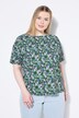 T-Shirt, Oversize Shape, Flower-Print