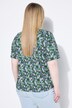 T-Shirt, Oversize Shape, Flower-Print