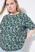 T-Shirt, Oversize Shape, Flower-Print