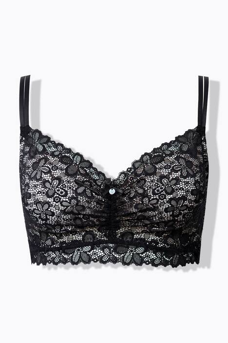 TRUYOU bralette, kant, zachte cups, zonder beugel, cup B - E