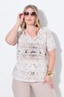 Camiseta, Komfort Fit, piedras brillantes