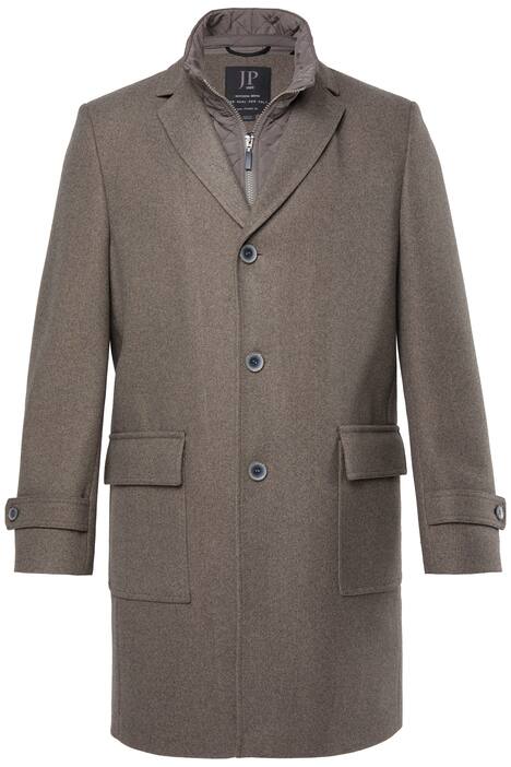 Kabát JP1880, FLEXNAMIC®, prošívaní vsadka, klopový límec, do 7XL