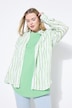 Hemdbluse, oversized, Streifen
