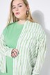 Hemdbluse, oversized, Streifen