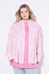 Hemdbluse, oversized, Streifen