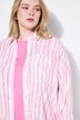 Hemdbluse, oversized, Streifen