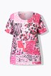 T-shirt coupe Comfort Fit, mélange d'imprimés avec motif animal