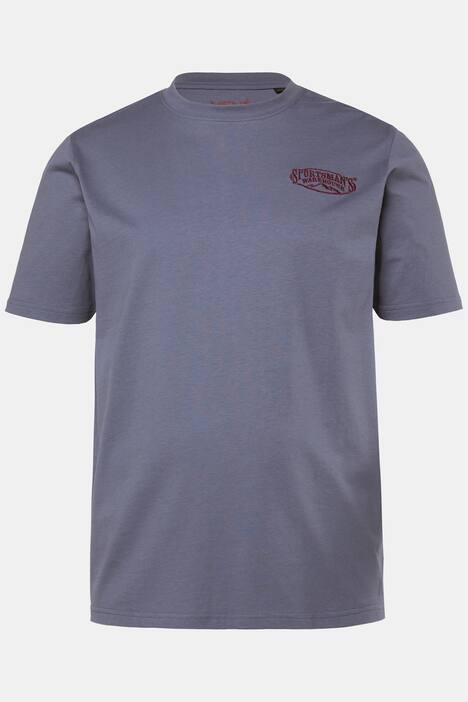 T-shirt Men+, manches courtes. Motif brodé sur la poitrine - jusqu'au 8 XL