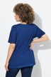 T-shirt, tekstmotief, oversized, ronde hals, korte mouw