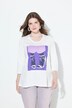 Shirt, Schuhe, Classic, Rundhalsausschnitt, 3/4-Arm