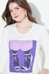 Shirt, Schuhe, Classic, Rundhalsausschnitt, 3/4-Arm