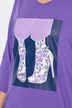 Shirt, Schuhe, Classic, Rundhalsausschnitt, 3/4-Arm