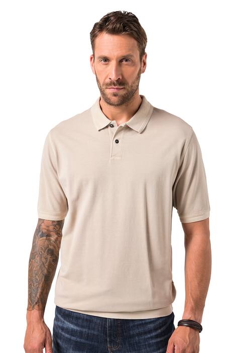 Polokošile JP1880, břišní střih, krátké rukávy, piké, vintage vzhled, XXL - 8XL