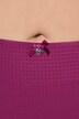 Slip midi con jacquard e pizzo