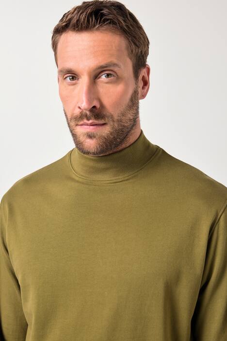 JP1880 Sweatshirt, Stehkragen, glatter Sweat, bis 8 XL