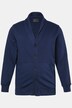 JP1880 Sweatjacke, Schalkragen, Knopfleiste, Kängurutasche, bis 8 XL