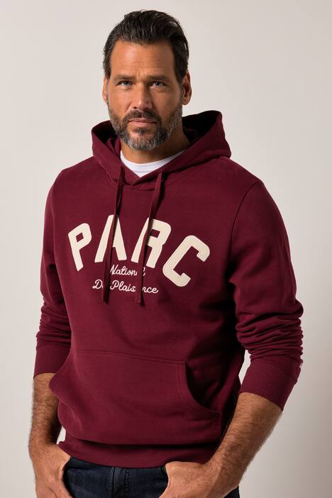 JP1880 Hoodie, Stickerei, Badges, Kängurutasche, bis 8 XL