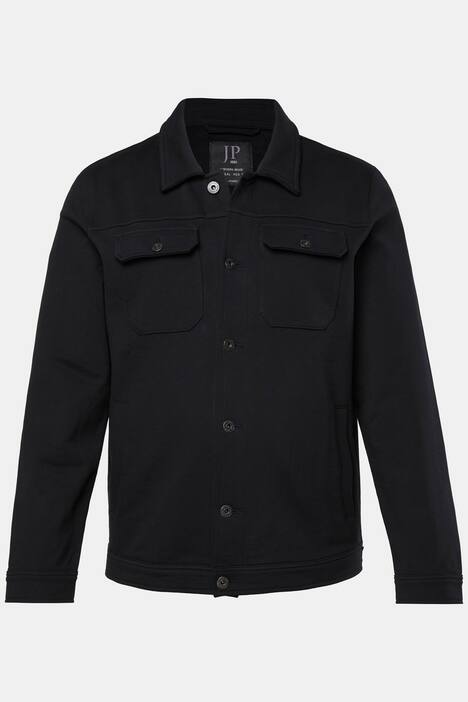 Mikina JP1880, trucker styl, potisk na zádech, 3 kapsy, do 8XL