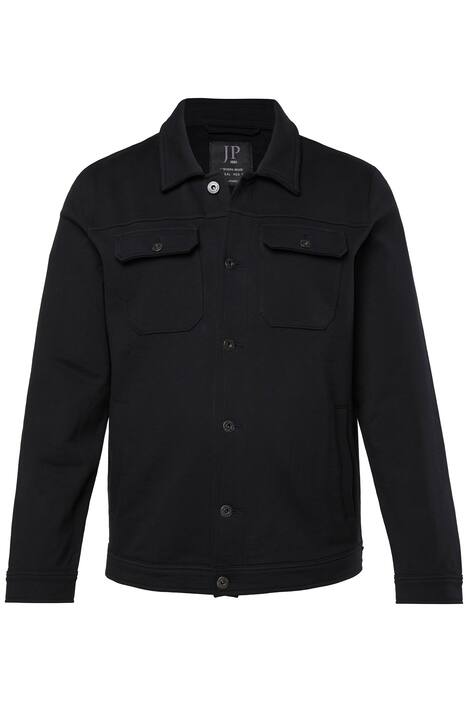 Mikina JP1880, trucker styl, potisk na zádech, 3 kapsy, do 8XL